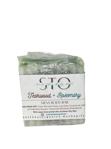 Teakwood & Rosemary Soap Bar