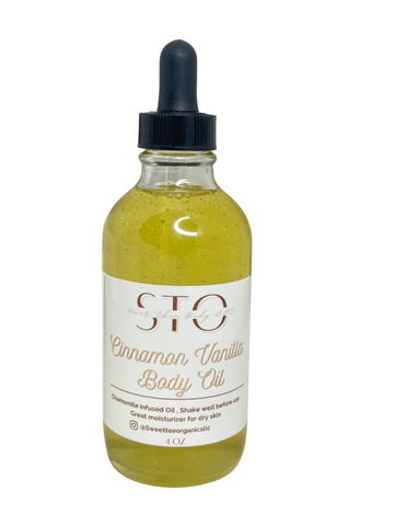 Cinnamon Vanilla Swirl Body Oil