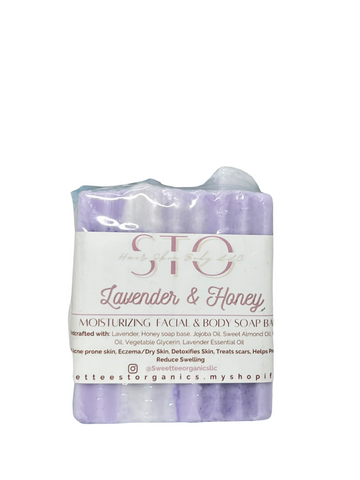 Lavender & Honey Soap Bar