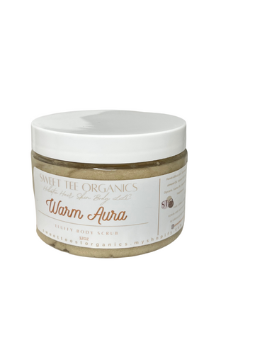 Warm Aura Fluffy Body Scrub